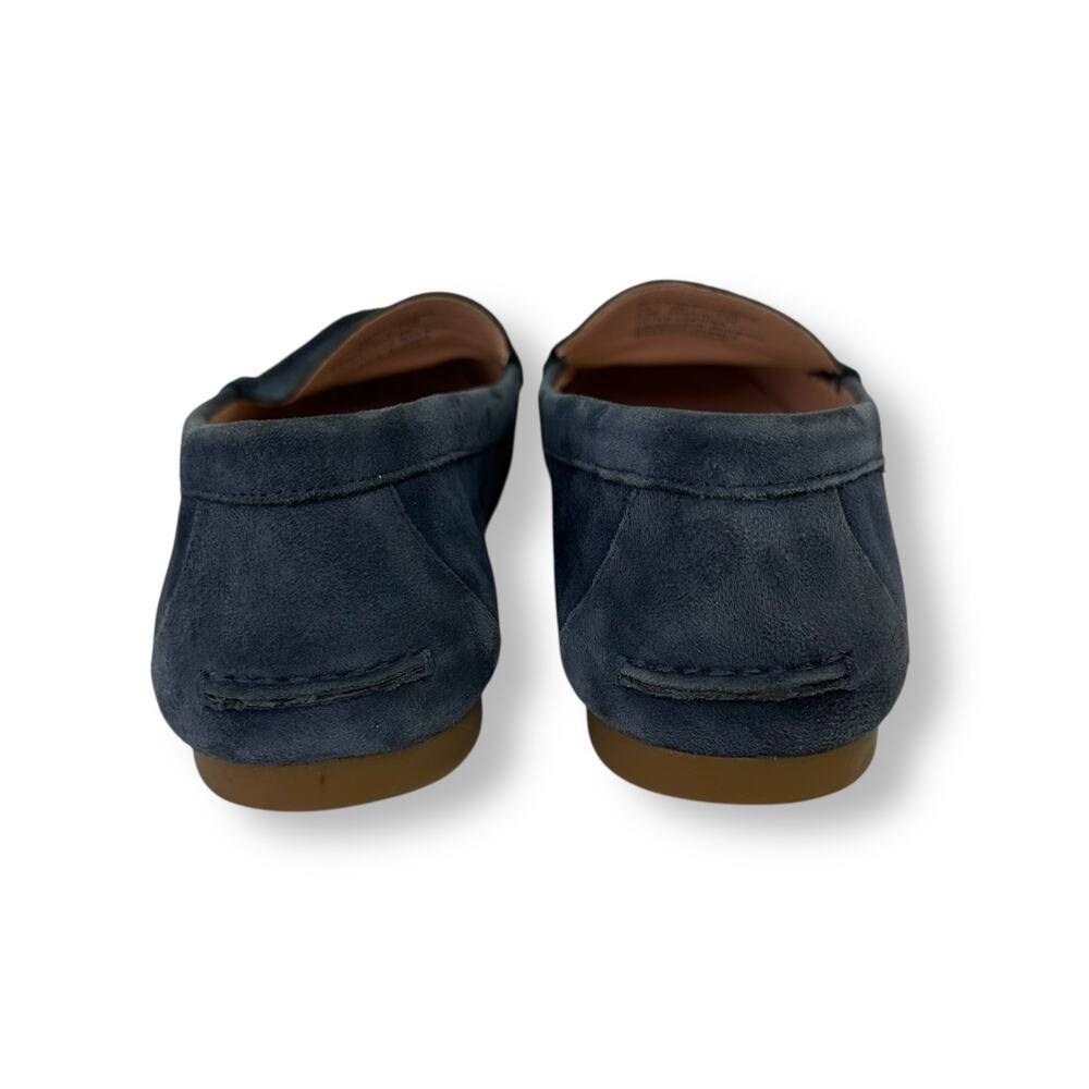 Kate Spade New York Women's Carmen Loafers Size 7.5 B Navy Blue Driving Loafer - Picture 9 of 12